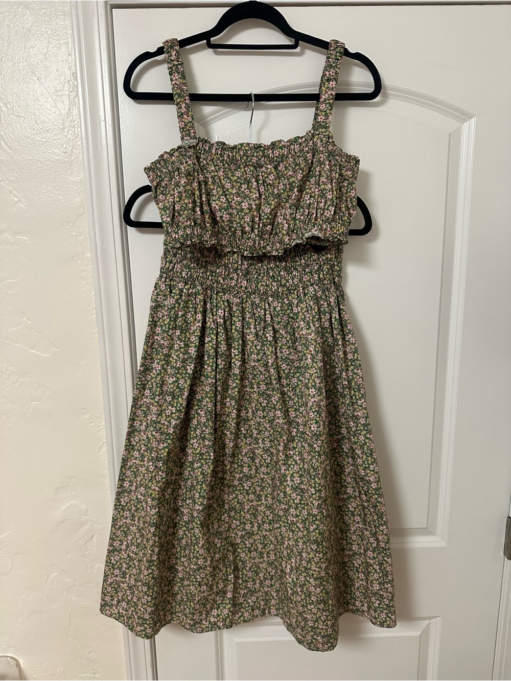 Zara Floral Print Crop Top and Skirt Two-Piece Set Size Medium